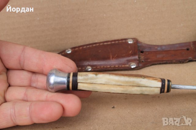 Немски ловен нож, снимка 11 - Антикварни и старинни предмети - 40737400