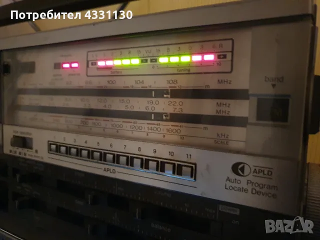 sharp gf 555 касетофон, снимка 2 - Радиокасетофони, транзистори - 49767874