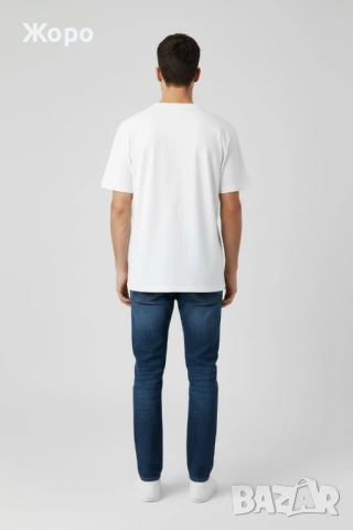 Оригинална Roberto Cavalli Бяла Тениска Snake Logo – Размер L , снимка 11 - Тениски - 53508001