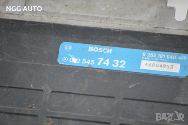 Компютър ABS за Mercedes-Benz, № Bosch 0 265 101 040, A 012 545 74 32, снимка 3 - Части - 39760403