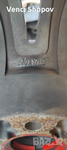 Джанти 17" 5х100, снимка 4 - Гуми и джанти - 53279768