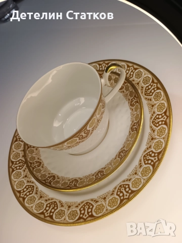 Винтидж порцеланов троен сет, снимка 2 - Колекции - 52978440