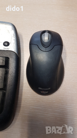 Клавиатура и мишка Microsoft с приемник, употребявани , снимка 3 - Клавиатури и мишки - 44566747