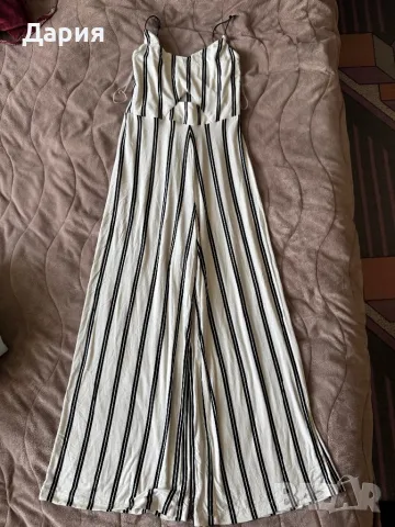 Детски летен гащеризон с райе