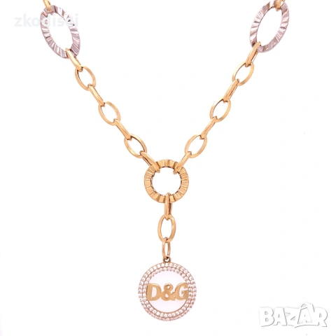 Златно колие 9,46гр. 45см. 14кр. проба:585 модел:30221-3