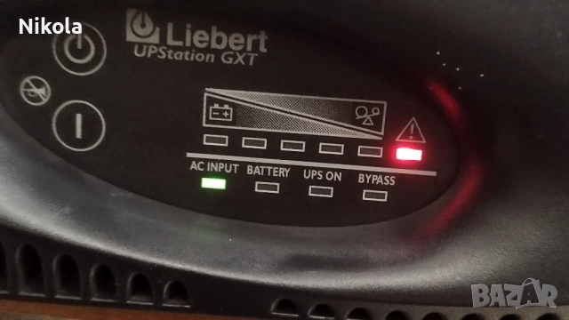 Liebert gxt2 -1000 rt230 ups online - юпс , снимка 12 - UPS захранвания - 52999154