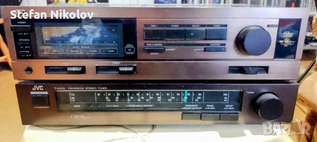 усилвател + тунер JVC AX-33, снимка 3 - Ресийвъри, усилватели, смесителни пултове - 53218220