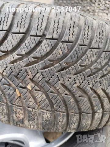 4бр гуми с джанти за MERCEDES A2104010602 215/55R16, снимка 4 - Гуми и джанти - 48277496