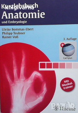 Kurzlehrbuch Anatomie und Embryologie Ulrike Bommas-Ebert
