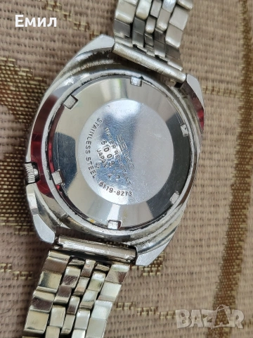 Колекционерски часовник SEIKO 6119 8273 Jumbo case , снимка 6 - Колекции - 53474658