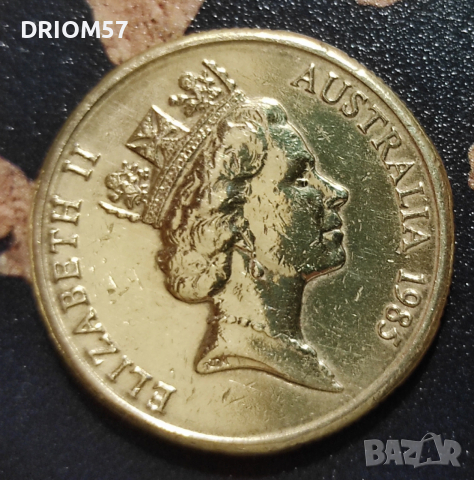 Монета Австралия - 1 бр. [1985], снимка 2 - Нумизматика и бонистика - 51836414