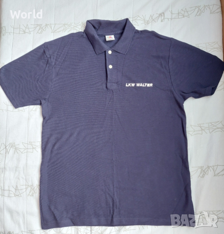 Мъжка тениска с яка LKW Walter + ПОДАРЪК, снимка 2 - Тениски - 44612422