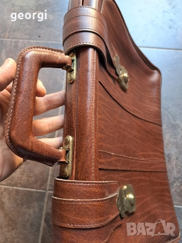 ретро кожена чанта 27/4, снимка 2 - Чанти - 51728247