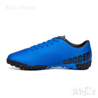 Сини стоножки за футбол за момчета и за големи, снимка 3 - Спортни обувки - 41811411