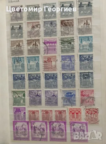 Австрия 87 бр марки.  К.1, снимка 1