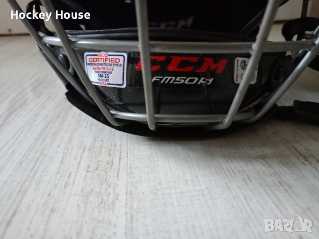 Каска за хокей на лед CCM FM50 S, снимка 3 - Зимни спортове - 51760881