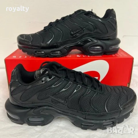 Nike Air Max Plus Нови Черни Мъжки Маратонки Найк с Кутия 