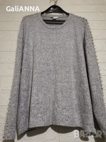 ОРИГИНАЛНА ТУНИКА НМ С ПЕРЛИ 2XL, снимка 5 - Туники - 44750998