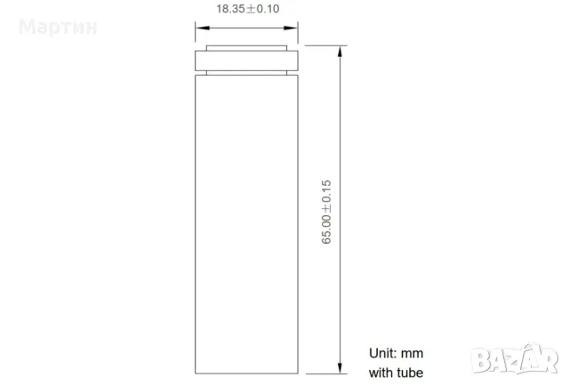 Батерия EVE 18650 3500mah 10А - НОВИ, снимка 14 - Друга електроника - 47554371