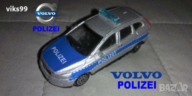 Метална количка Volvo XC60 Рolizei
