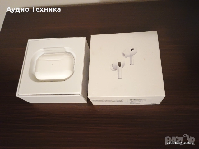 Чисто нови НЕУПОТРЕБЯВАНИ слушалки Apple AirPods Pro 2 generation, снимка 5 - Bluetooth слушалки - 52864410