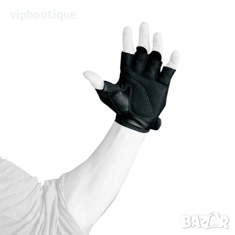 Отворени Фитнес Ръкавици Без Накитник Black, снимка 2 - Фитнес уреди - 41459282