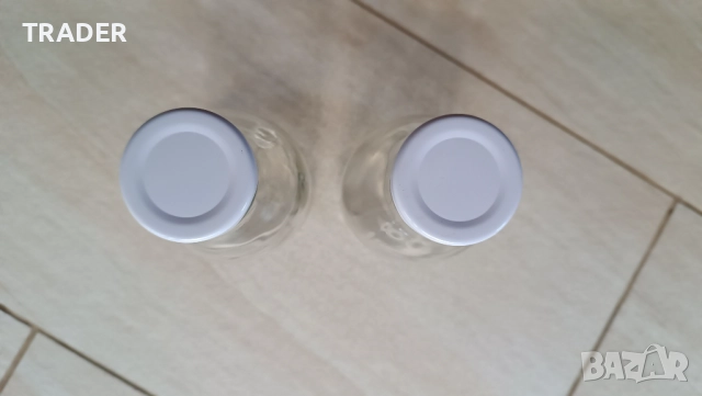 стъклена бутилка за вода надписи метална капачка - 500мл, снимка 4 - Аксесоари за кухня - 36177637