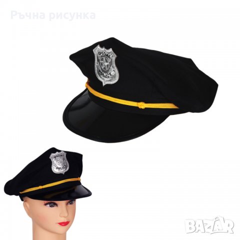 Парти шапки -полицейска ,капитанска и медицинска ,за възрастни и детски ,10лв/бр, снимка 2 - Декорация за дома - 39704603