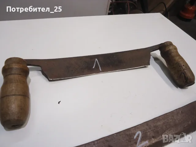 Стари дърводелски инструменти - рукани, снимка 2 - Други ценни предмети - 55746169