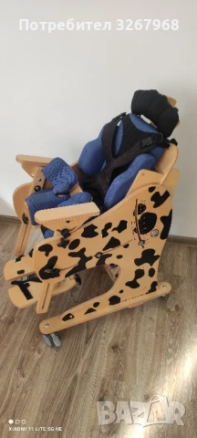 Терапевтичен стол и вертикализатор за деца с увреждания ДАЛМАТИНЕЦ