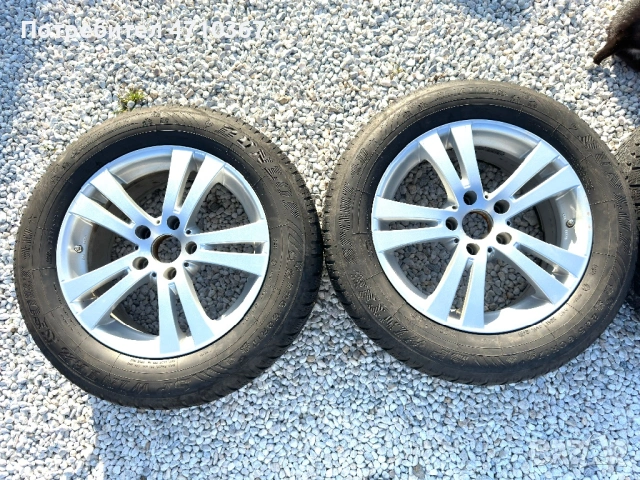 Джанти 17 от Mercedes 5x112, ET 35, 7.5J с гуми 225/60, снимка 3 - Гуми и джанти - 53843650