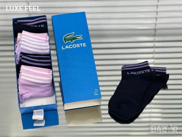 Дамски Къси Чорапи -6бр Кутия ⚜️Dior Versace Victoria Secret Nike Adidas , снимка 8 - Дамски чорапи - 52959984