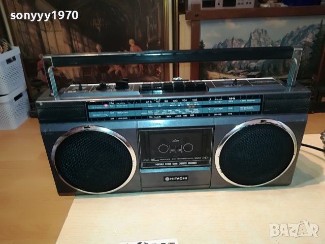 hitachi trk-6830e-внос germany 1112221006, снимка 8 - Радиокасетофони, транзистори - 38971081
