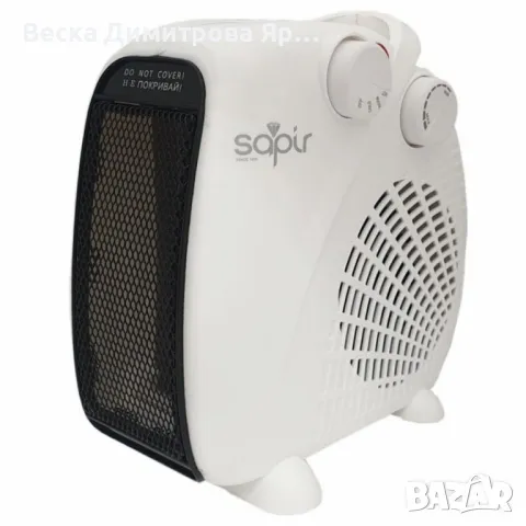 Вентилаторна печка, 3 степени на отопление,Терморегулатор,2000W