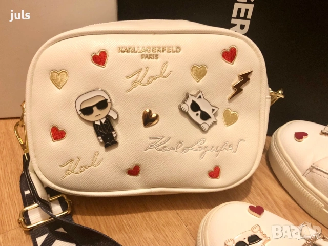 Karl Lagerfeld чанта и сникърси, снимка 18 - Чанти - 49242420
