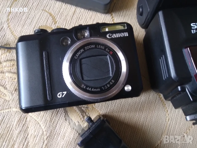 Предлагам рядка ориг.фото камера Canon G7 , снимка 2 - Камери - 50741840