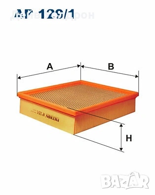 Въздушен филтър, предназначен за Land Rover Range Rover II (P38A).