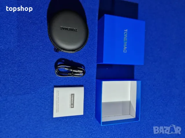 Bluetooth 5.3 слушалки TONEMAC U8, IPX7, 15 часа батерия, червени, снимка 3 - Bluetooth слушалки - 50355297