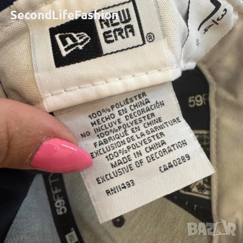 Бейзболна шапка NEW ERA Los Angeles Dodgers с щампа LA 50th Anniversary  размер 7 3/4, снимка 5 - Шапки - 53204480