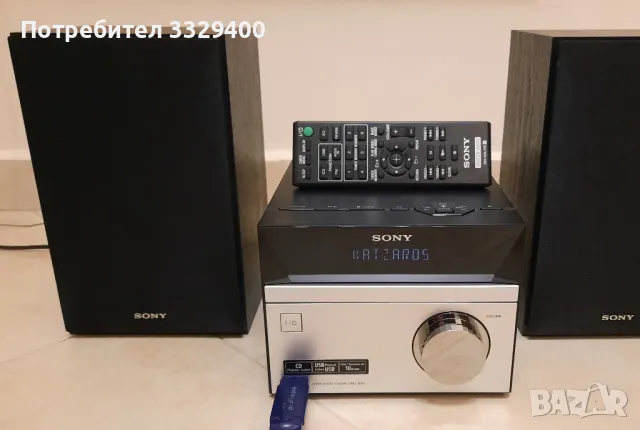 SONY HCD-S20-USB аудио система с дистанционно, снимка 7 - Аудиосистеми - 48544651