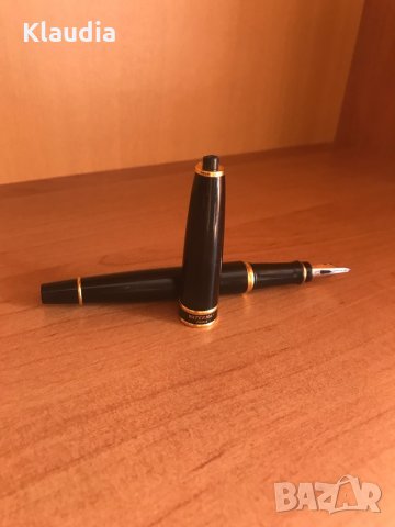 Писалка Waterman Expert III Black, черен/златен, снимка 3 - Други ценни предмети - 35976857