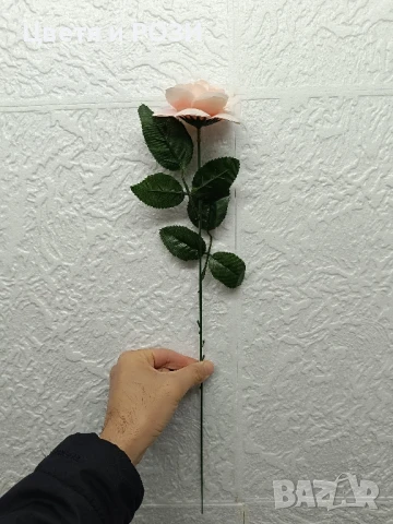 Изкуствено цвете разлистен божур, снимка 4 - Изкуствени цветя - 50704307