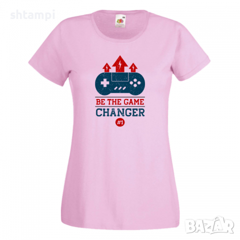 Дамска тениска Be The Game Changer, Геймс,Игри,Тениски с Игри, снимка 10 - Тениски - 36190637