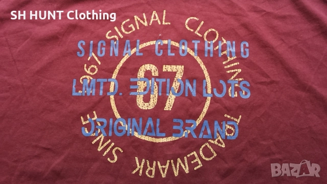 SIGNAL ORGANIC WEAR T-Shirt Размер XXXL нова мъжка тениска 17-49, снимка 6 - Тениски - 52727618