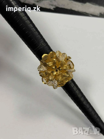 Продавам Златен Дамски пръстен 14к, снимка 6 - Пръстени - 53417953