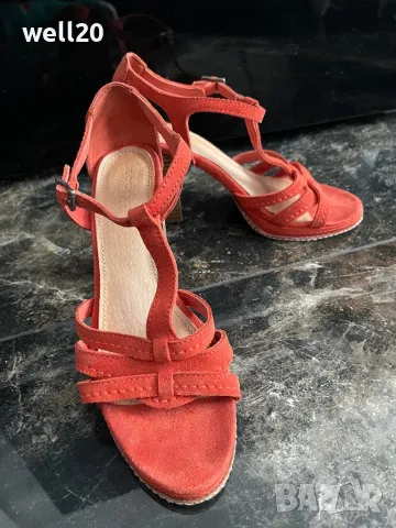 Сандали естествен велур ESPRIT 