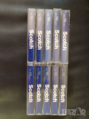 Лот от 10бр аудиокасети Scotch BX 90 В отлично състояние. Всички за 50лв. , снимка 3 - Аудио касети - 39786000