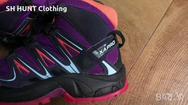 SALOMON XA PRO Clima Shield Waterproof Kids Размер EUR 28 / UK 10K детски водонепромокаеми 274-14-S, снимка 12 - Детски боти и ботуши - 52652003