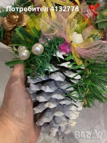 Шишарки големи за Коледа, снимка 3 - Декорация за дома - 48081806