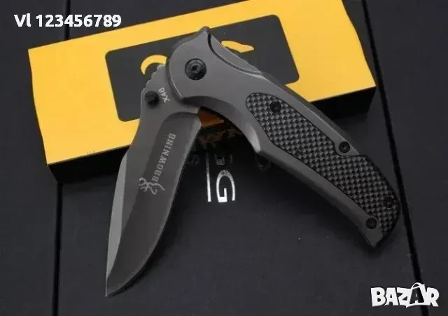 Сгъваем автоматичен нож Browning X46 95x223, снимка 4 - Ножове - 50718991